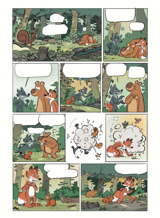 La clairière s'amuse - L'affaire noisette